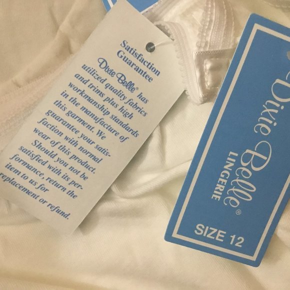 Dixie Belle Underwear 7 pair of Panties White Full Figure NEW Plus Queen Size 12 - Picture 5 of 10